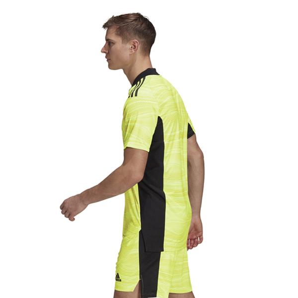 adidas Condivo 21 SS Acid Yellow Goalkeeper Shirt